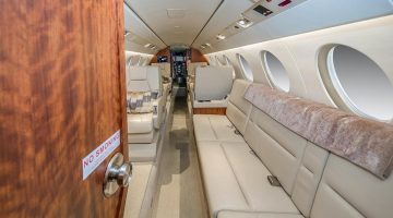 2000 Falcon 50EX Int 5 0290 N68YB