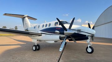 1981 King Air F90 Ext 2 LA-132 PT-LQC