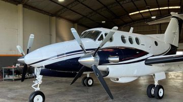 1981 King Air F90 Ext 3 LA-132 PT-LQC